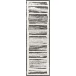 NuLOOM Tayshia Machine Washable Wool Modern Striped Area Rug -Rug Sales Store GUEST 5f2fb5e6 3306 4ba9 af67 4f8247e56db4
