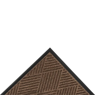 2'x3' Solid Diamond Doormat Brown/Black - HomeTrax 2 2'x3' Solid Diamond Doormat Brown/Black - HomeTrax - Image 2