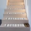 World Rug Gallery Modern Boho Design Non-Slip Stair Treads