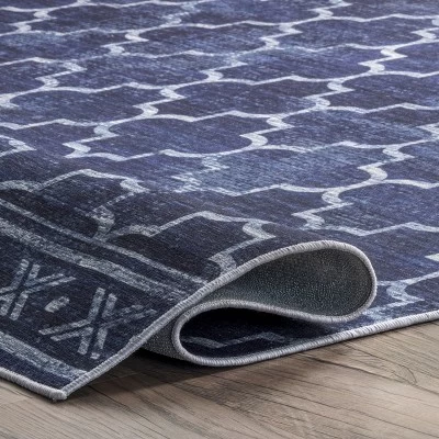 NuLOOM Maribel Geometric Machine Washable Indoor/Outdoor Area Rug 3 NuLOOM Maribel Geometric Machine Washable Indoor/Outdoor Area Rug - Image 3