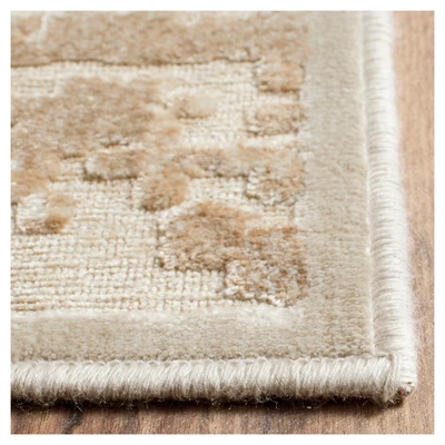 Stone/Cream Solid Loomed Accent Rug - (4'x5'7") - Safavieh 1 Stone/Cream Solid Loomed Accent Rug - (4'x5'7") - Safavieh