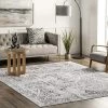 NuLOOM Bess Persian Vintage Machine Washable Area Rug