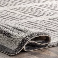 NuLOOM Tayshia Machine Washable Wool Modern Striped Area Rug -Rug Sales Store GUEST 68be72e2 e979 4de3 ac17 204b4eff0fbe