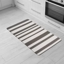 World Rug Gallery Contemporary Striped Anti-Fatigue Standing Mat -Rug Sales Store GUEST 6c876b19 4c94 46d2 9c8a 22f889b506df
