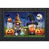 Halloween Gnomes Doormat Spooky Humor 30" X 18" Briarwood Lane