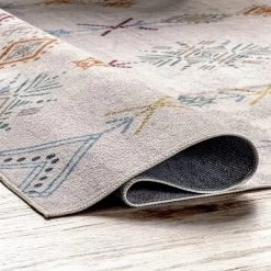 NuLOOM Kiya Machine Washable Moroccan Global Geometric Area Rug -Rug Sales Store GUEST 6df83602 32e8 44e9 bccf 5530004b3669