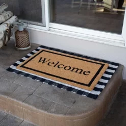 BirdRock Home Layered Welcome Mat With Vinyl Backing For Door Entryway 24 X 36 9 BirdRock Home Layered Welcome Mat With Vinyl Backing For Door Entryway 24 X 36 -Rug Sales Store GUEST 6e63f06a 166d 4f34 9911 6d9707567f1f