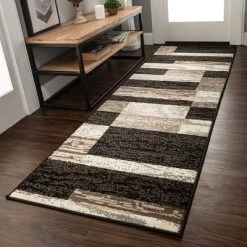 Modern Geometric Patchwork Indoor Area Rug Or Runner By Blue Nile Mills -Rug Sales Store GUEST 6ea02446 9166 4679 bce6 8e8d1cb48c0f