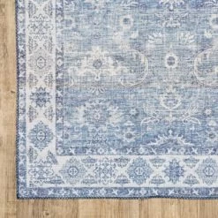 Marcel Persian Style Inspired Traditional Area Rug Blue/Gray - Captiv8e Designs 16 Marcel Persian Style Inspired Traditional Area Rug Blue/Gray - Captiv8e Designs -Rug Sales Store GUEST 6fc633a0 ffe1 4466 858f 7f0413148312
