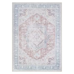 World Rug Gallery Distressed Boho Machine Washable Area Rug -Rug Sales Store GUEST 727ccc6c e11f 46af 916f d704a495676b