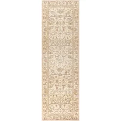 Alba Modern Faded Peshawar Area Rug - JONATHAN Y