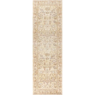Alba Modern Faded Peshawar Area Rug - JONATHAN Y 1 Alba Modern Faded Peshawar Area Rug - JONATHAN Y
