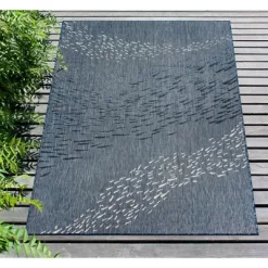 Liora Manne Carmel Indoor/Outdoor Rug Navy -Rug Sales Store GUEST 78d8fa25 b73f 4632 9150 547434d8d60b