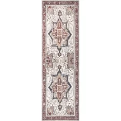 NuLOOM Miley Machine Washable Traditional Medallion Area Rug -Rug Sales Store GUEST 7a4c0dba 32fb 4b48 8f2d fd61b2bced5a