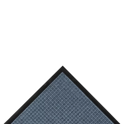 2'x3' Solid Dotted Doormat Blue/Black - HomeTrax 2 2'x3' Solid Dotted Doormat Blue/Black - HomeTrax - Image 2