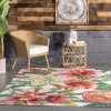 NuLOOM Contemporary Floral Sabrina Indoor/Outdoor Patio Area Rug