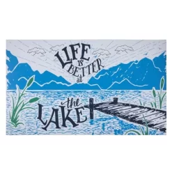 Northlight Life Is Better At The Lake Doormat 18" X 30"