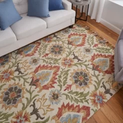 Abelia Transitional Floral & Botanical Area Rug -Rug Sales Store GUEST 84648860 6fd2 4c48 ba29 e2e11d299d6c