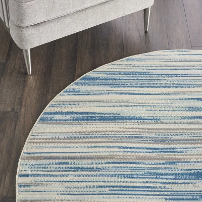 Nourison Jubilant Contemporary Stripes Area Rug 7 Nourison Jubilant Contemporary Stripes Area Rug - Image 7