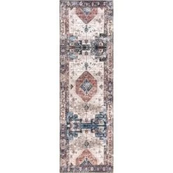 NuLOOM Eliza Machine Washable Traditional Medallion Area Rug -Rug Sales Store GUEST 8863e549 41dc 4ede 90a6 30c8aa406246