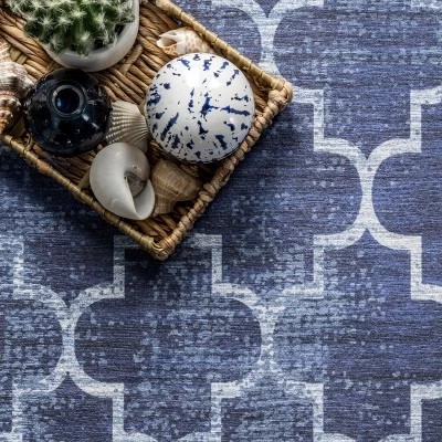 NuLOOM Maribel Geometric Machine Washable Indoor/Outdoor Area Rug 5 NuLOOM Maribel Geometric Machine Washable Indoor/Outdoor Area Rug - Image 5