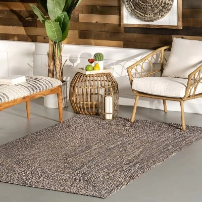 NuLOOM Wynn Braided Indoor/Outdoor Area Rug 1 NuLOOM Wynn Braided Indoor/Outdoor Area Rug