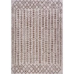 Tokay Bohemian Inspired Geometric Indoor/Outdoor Area Rug - JONATHAN Y