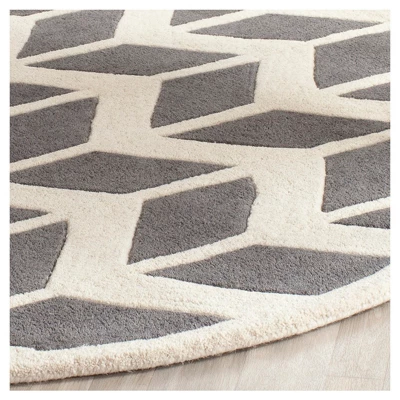 Kenan Solid Tufted Accent Rug - Safavieh 1 Kenan Solid Tufted Accent Rug - Safavieh