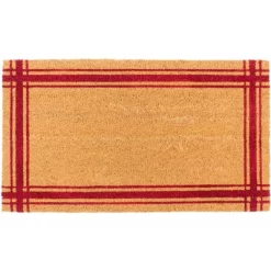 KAF Home Coir Doormat With Heavy-Duty, Weather Resistant, Non-Slip PVC Backing | 17 By 30 Inches, 0.6 Inch Pile Height | Perfect For Indoor And Outdoor Use -Rug Sales Store GUEST 8e92bb91 2b5a 4799 b3d2 39613b6f7394