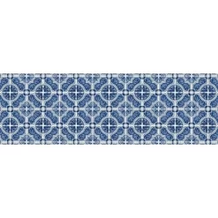 FlorArt French Quarter Low Profile Easy Clean Kitchen Mat Blue/White - Bungalow Flooring 17 FlorArt French Quarter Low Profile Easy Clean Kitchen Mat Blue/White - Bungalow Flooring -Rug Sales Store GUEST 8eb394cf de98 48ab 90c4 18452ae94abe