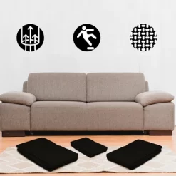 Nevlers Non-Slip Grip Pad For Rugs 9'x12' - Black 9 Nevlers Non-Slip Grip Pad For Rugs 9'x12' - Black -Rug Sales Store GUEST 90ee3aa3 ae75 4e62 b9b8 8cecd11dcf68