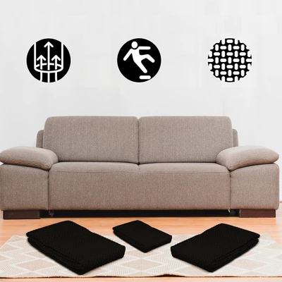 Nevlers Non-Slip Grip Pad For Rugs 9'x12' - Black 4 Nevlers Non-Slip Grip Pad For Rugs 9'x12' - Black - Image 4