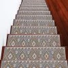 Sussexhome Stair Treads Traditional Collection Contemporary And Soft, Adhesive Tape, 9" X 28" , Pack Of 4/7/13/15
