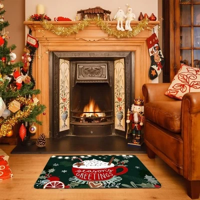 1'9"x2'7" Seasons Greetings Premium Comfort Anti - Fatigue Mat - Bungalow Flooring 1 1'9"x2'7" Seasons Greetings Premium Comfort Anti - Fatigue Mat - Bungalow Flooring