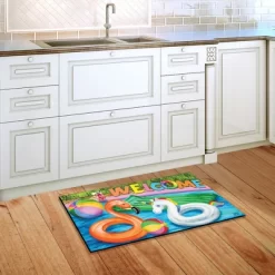 Briarwood Lane Welcome To The Pool Summer Doormat Indoor Outdoor -Rug Sales Store GUEST 94b919e1 8f78 45b2 a809 97bd77634803