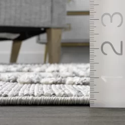 NuLOOM Skylar Textured Trellis Tasseled Area Rug -Rug Sales Store GUEST 988b34e2 337f 4c75 ade5 14d301d228b0