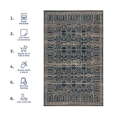 NuLOOM Beverly Machine Washable Global Inspired Area Rug 10 NuLOOM Beverly Machine Washable Global Inspired Area Rug - Image 10