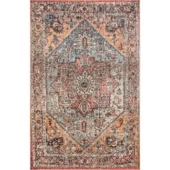 NuLOOM Traditional Amber Medallion Area Rug -Rug Sales Store GUEST 9d89e60e 1219 4354 ace0 298b216c2485