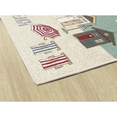 1'6"x2'8" Rectangle Indoor And Outdoor Tufted Umbrella Nylon Accent Rug Multicolored - Brumlow Mills 2 1'6"x2'8" Rectangle Indoor And Outdoor Tufted Umbrella Nylon Accent Rug Multicolored - Brumlow Mills - Image 2