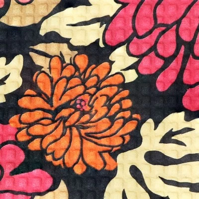 Sunnydaze Decor Sunnydaze Indoor Rubber And Polypropylene Nonslip Entryway Laundry Room Floor Mat Rug - 17" X 29" - Autumnal Floral 3 Sunnydaze Decor Sunnydaze Indoor Rubber And Polypropylene Nonslip Entryway Laundry Room Floor Mat Rug - 17" X 29" - Autumnal Floral - Image 3