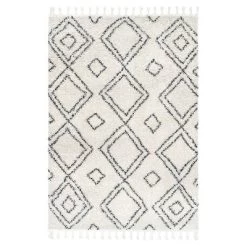 NuLOOM Serena Diamond Trellis Tassel Area Rug -Rug Sales Store GUEST a0797485 6426 4b03 ba72 4ac65a6d83df