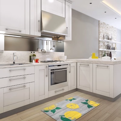 World Rug Gallery Lemon Pattern Anti Fatigue Standing Mat 4 World Rug Gallery Lemon Pattern Anti Fatigue Standing Mat - Image 4