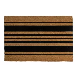 Bold Stripes Indoor/Outdoor Doormat Black/Natural - Entryways -Rug Sales Store GUEST a19502d5 4e65 4a25 90f1 e21f21b2cb29
