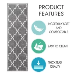 Sussexhome Stair Treads Trellisville Collection Contemporary And Soft, Adhesive Tape, 9" X 28" , Pack Of 4/7/13/15 -Rug Sales Store GUEST a2db8a05 8c6e 482d a8e3 b5287743976c