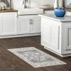 NuLOOM Mia Machine Washable Geometric Medallion Area Rug