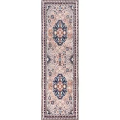 NuLOOM Nevaeh Machine Washable Bohemian Medallion Area Rug -Rug Sales Store GUEST a5f6780d c060 49b8 8115 ecd69ff21f2d