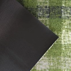 2'x3' ColorStar Sketch Plaid Door Mat Green - Bungalow Flooring -Rug Sales Store GUEST a6f6ee61 0e8b 417f be49 2ce65279c11c