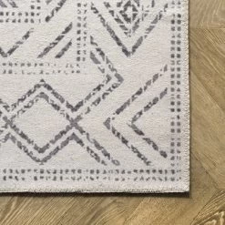 NuLOOM Mia Machine Washable Geometric Medallion Area Rug -Rug Sales Store GUEST a9e48acb 6a65 4f93 85eb c4010ca33559