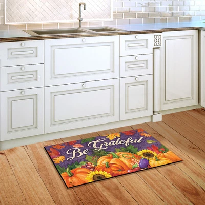 Briarwood Lane Be Grateful Fall Doormat Pumpkins Floral Indoor Ou 3 Briarwood Lane Be Grateful Fall Doormat Pumpkins Floral Indoor Ou - Image 3