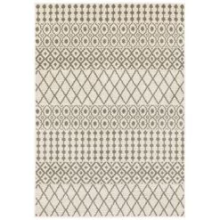 Gabriella Lines Rug Ivory/Gray - Captiv8e Designs -Rug Sales Store GUEST aea897f0 a974 4da5 8387 122325013f59